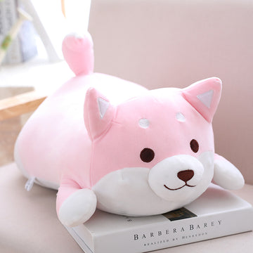 36cm 55cm Cute Fat Shiba Inu Dog Plush Toy Stuffed Soft Kawaii Animal Cartoon Pillow
